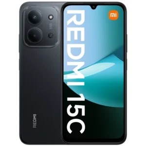 CEL XIAOMI DS REDMI 15C 4GB/256GB NEGRO OCASO MIDNIGHT BLACK