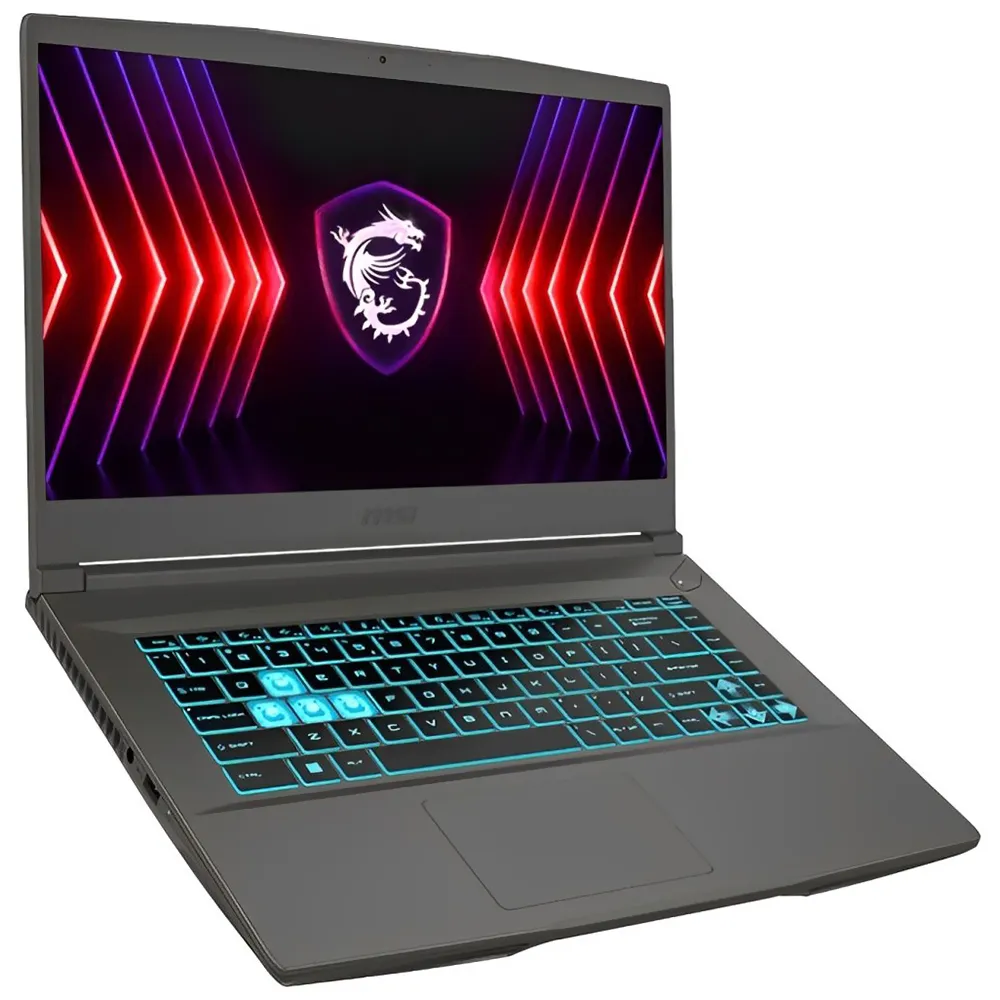 Notebook Gamer MSI Thin 15 B13VE-2678US 15.6" Intel Core i7-13620H RTX 4050 6 GB - Cosmos Gray