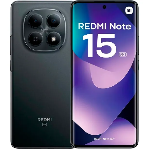 CEL XIAOMI DS REDMI NOTE 15 6GB+128GB BLACK