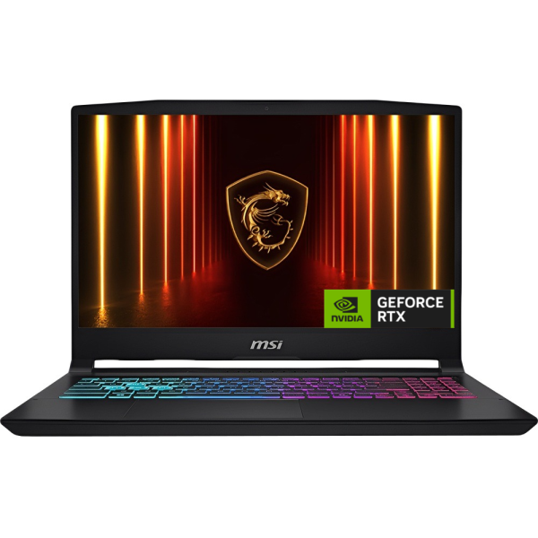 Notebook Gamer MSI Katana 15 HX B14WGK-293US 15.6" Intel Core i7 14650HX RTX 5070 8 GB - Negro