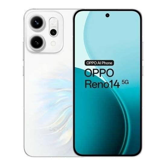 CEL OPPO RENO 14 5G 12GB/512GB CPH2737 BLANCO