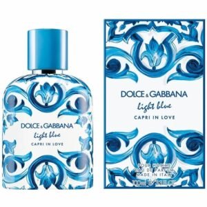 PERFUME DOLCE & GABBANA LIGHT BLUE CAPRI IN LOVE EDP 100ML- MASCULINO