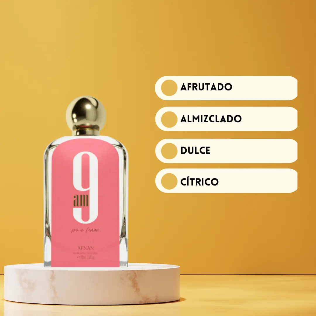 9 AM Pour Femme - EDP 100ml - Imagen 2
