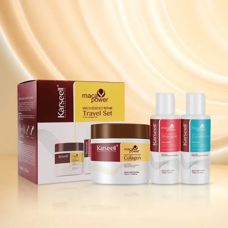 Karseell Kit Travel Sh 70ml + CD 70ml + Masc 100ml - Imagen 2