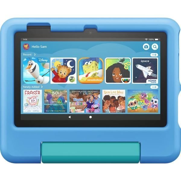 Tablet Amazon Fire 7 Kids Edition 12° Gen 7'' Wifi 16 GB - Azul