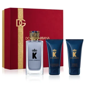 PERFUME DOLCE & GABBANA KING KIT M 100ML EDT+50MLBALM+50MLSHOWERGEL