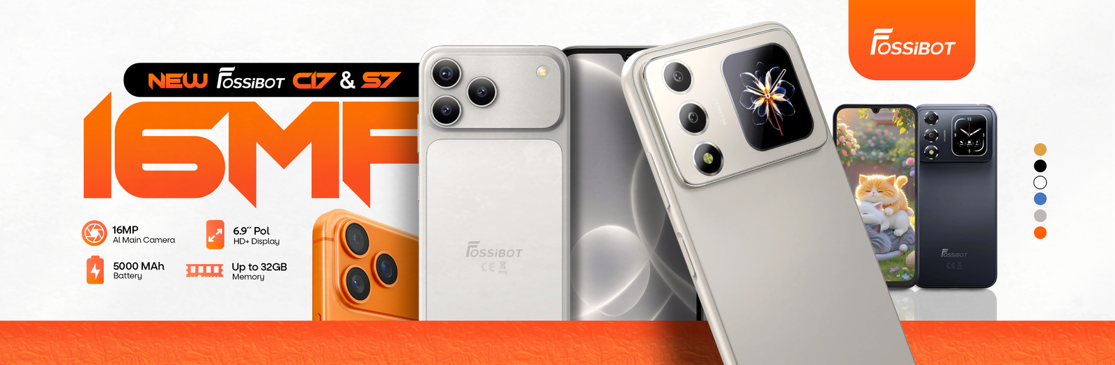 PacoShop - Fossibot C17 e S7